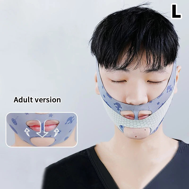 Anti Snoring Belt Mouth-Sealing Gifts Open Mouth Breathing Correction Chin Strap For Women Men Better Breath Health Care